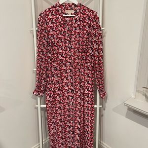 Maxi floral Georgette Dress